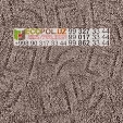  Ковролин Gilam Ковер 82 - серый паркет таркет ламинат линолеум укладка териш - Навоий