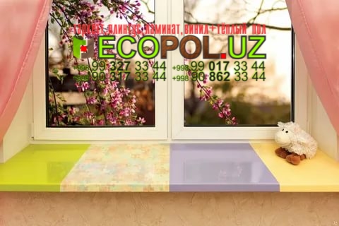 Подоконник в Ташкенте 183 линолиум таркет гранд ламинат укладка териш Нукус  Tashkent