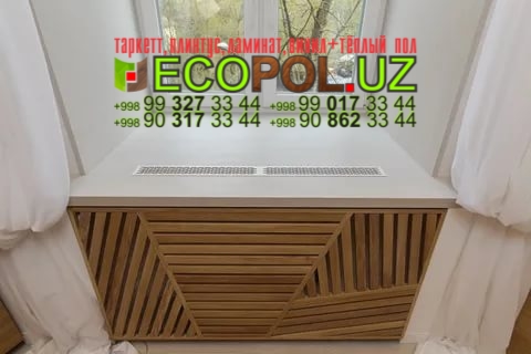 Подоконник в Ташкенте 238 класс линолеума ламинат таркет укладка териш Наманган  Tashkent