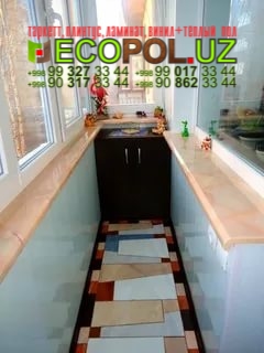 Подоконник в Ташкенте 249 ламинат egger отзывы линолеум таркет укладка териш Кашкадарё  Tashkent