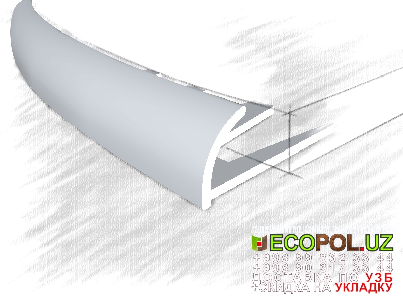  Порог, порожки, на лестницу 258 ламинат всанузле линолеум таркет укладка териш Коракалпогистон  Tashkent