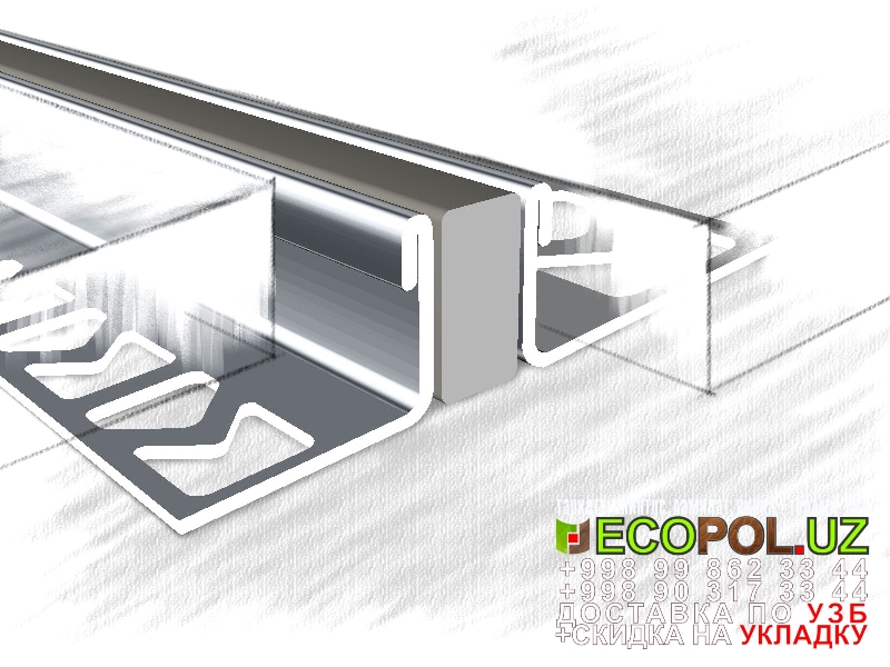  Порог, порожки, на лестницу 270 влагостойкий ламинат цена линолеум таркет укладка териш Жиззах  Tashkent