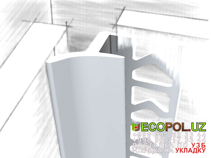  Порог, порожки, на лестницу 308 ламинат 34 класс влагостойкий цена линолеум таркет укладка териш Хоразм  Tashkent