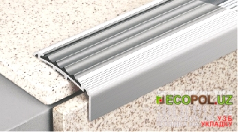  Порог, порожки, на лестницу 36 ламинат эггер купить линолеум таркет укладка териш Наманган  Tashkent