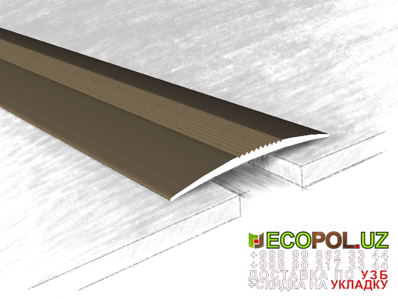  Порог, порожки, на лестницу 82 pergo ламинат таркет линолеум укладка териш Сурхондарё  Tashkent