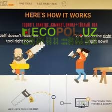  Инструменты в аренду - Ijaraga asbob 114 линолеум серый таркет ламинат укладка териш Жиззах  Tashkent