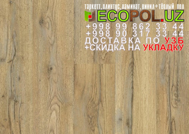  Таркет Российский 1 - 213 ламинат спб  Ташкент купить линолеум таркет укладка териш Коракалпогистон  Tashkent